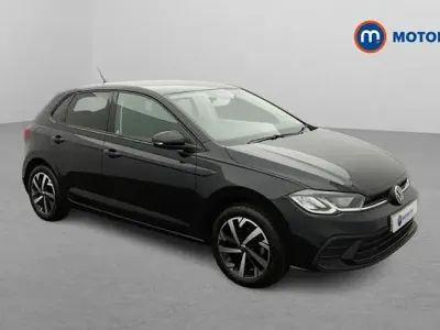 Used VW Polo Match 95 HP (69 kW) 2025 Black Hatchback