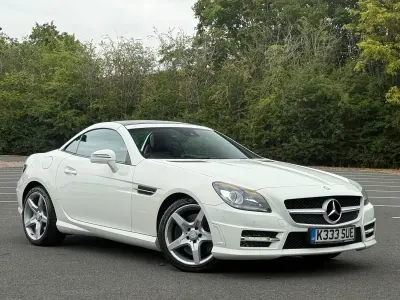 Used Mercedes SLK200 AMG 2011 White Cabriolet