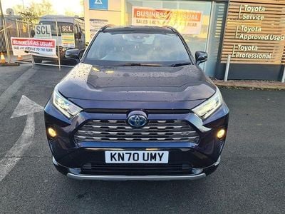 Used Toyota RAV4 2020 Obsidian blue Estate