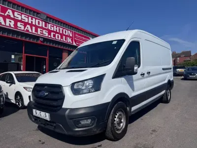 Used Ford Transit 130 HP (95 kW) 2022 White Van