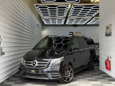 Used Mercedes V250 AMG line 2018 Black MPV