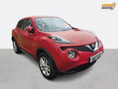 Used Nissan Juke Comfort 115 HP (84 kW) 2017 Red SUV