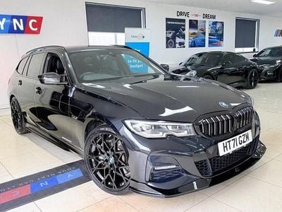 Used BMW 330e M Sport 288 HP (211 kW) 2022 Black Estate