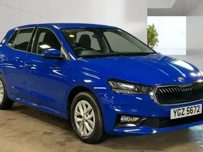 Used Skoda Fabia Comfort 110 HP (80 kW) 2023 Blue Hatchback