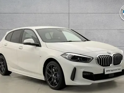 Used BMW 118 M Sport 148 HP (108 kW) 2020 White Hatchback