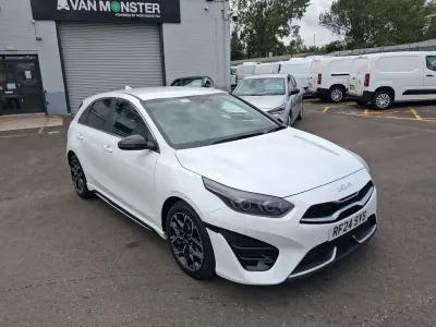 Used Kia Ceed GT-Line 2024 White Hatchback