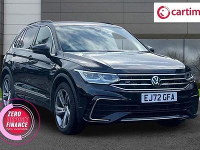 Used VW Tiguan R-line Edition 150 HP (110 kW) 2022 Black SUV
