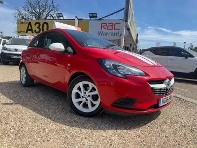 Used Vauxhall Corsa 75 HP (55 kW) 2016 Red Hatchback