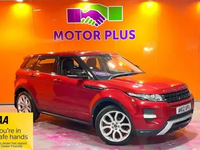 Używany Land Rover Range Rover evoque Dynamic 190 KM (139 kW) 2012 Czerwony SUV