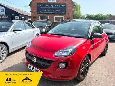 Used Vauxhall Adam Glam 70 HP (51 kW) 2015 Red Hatchback
