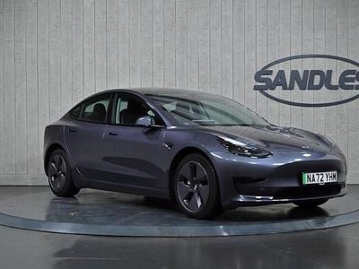 Grey Used 2022 Tesla Model 3 RWD Sedan | £20,299 (Fair price)