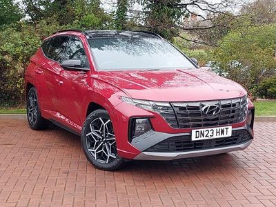 Używany Hyundai Tucson N Line 180 KM (132 kW) 2023 Czerwony SUV