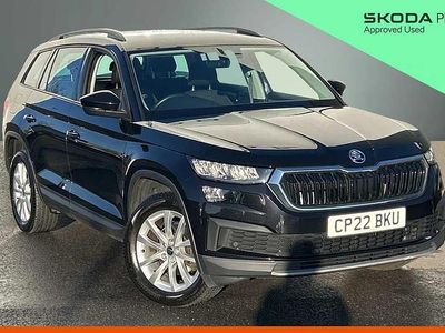 Black magic pearl effect Used 2022 Skoda Kodiaq SE SUV | £21,995 (Super price)