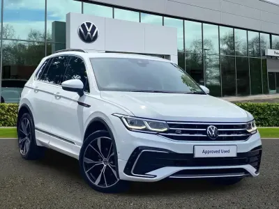 Used VW Tiguan R-line 150 HP (110 kW) 2023 White SUV