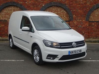 White Used 2020 VW Caddy Highline MPV | £12,495 (Fair price)