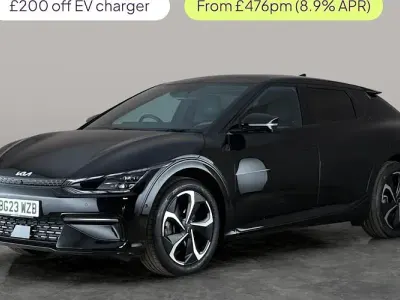 Used Kia EV6 GT-Line S 167 kW (228 HP) 2023 Black SUV