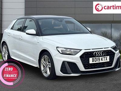 Used Audi A1 Sportback S-Line 150 HP (110 kW) 2019 White Hatchback