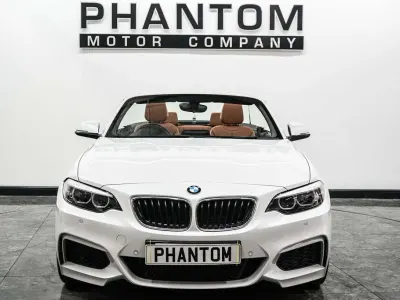 Used BMW 218 Comfort Edition 136 HP (100 kW) 2018 White Cabriolet