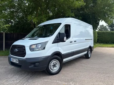 Used Ford Transit 130 HP (95 kW) 2018 White Van
