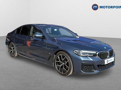 Used BMW 520 M Sport 190 HP (139 kW) 2022 Blue Sedan