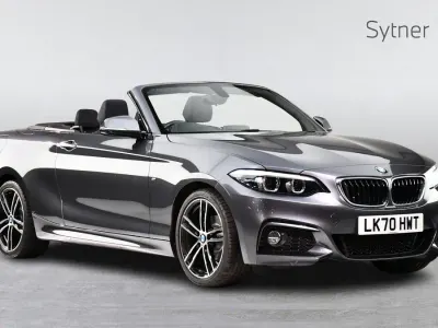 Used BMW 218 M Sport 150 HP (110 kW) 2020 Grey Cabriolet