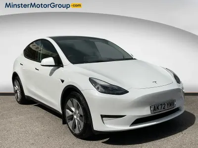 Used Tesla Model Y Long Range AWD 378 kW (514 HP) 2022 White SUV
