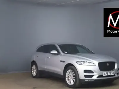 Used Jaguar F-Pace Portfolio 180 HP (132 kW) 2018 Silver SUV