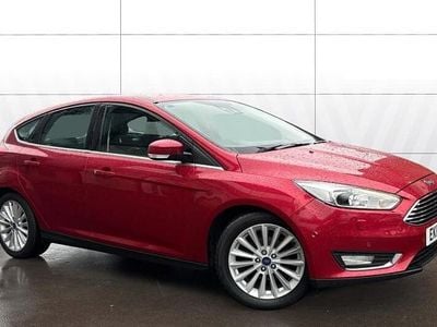 Used Ford Focus Titanium X 120 HP (88 kW) 2017 Red Hatchback