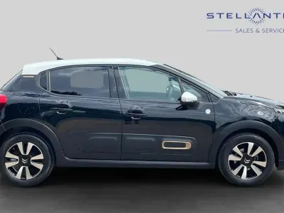 Used Citroën C3 PureTech 82 HP (60 kW) 2023 Black Hatchback