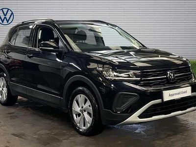 Used VW T-Cross Life 95 HP (69 kW) 2024 Deep black pearl SUV
