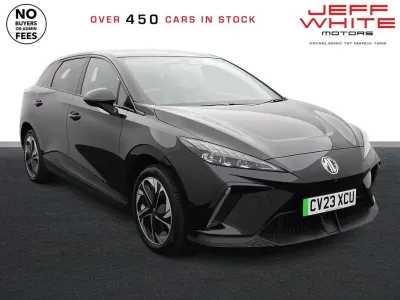 Used MG MG4 EV Trophy 2023 Black Hatchback