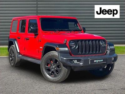 Used Jeep Wrangler Overland 270 HP (198 kW) 2021 Red SUV