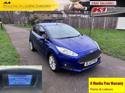 Używany Ford Fiesta Titanium 2017 Niebieski Hatchback