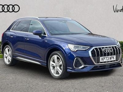 Used Audi Q3 S-Line 147 HP (108 kW) 2023 Blue SUV
