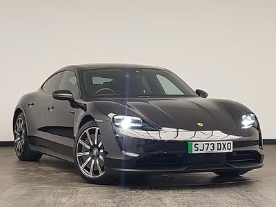 Black Used 2023 Porsche Taycan Sedan | £47,898 (Fair price)