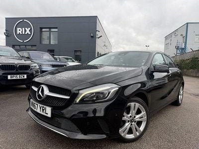 Used Mercedes A180 Premium 109 HP (80 kW) 2017 Black Hatchback