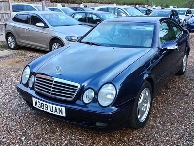 Blue Used 2000 Mercedes CLK320 Elegance Coupe | £1,249