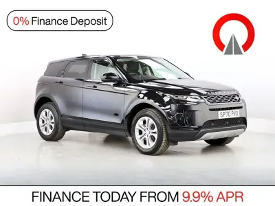 Used Land Rover Range Rover evoque S 150 HP (110 kW) 2020 Black SUV