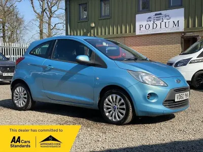 Używany Ford Ka 69 KM (50 kW) 2010 Niebieski Hatchback