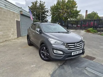 Used Hyundai Santa Fe Premium SE 2014 Silver SUV