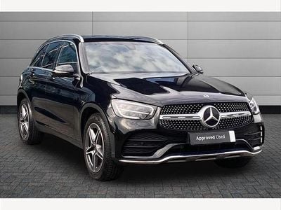 Used Mercedes GLC300 AMG line 254 HP (186 kW) 2020 Black SUV