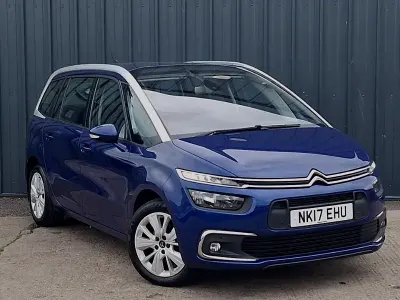 Used Citroën C4 Feel 120 HP (88 kW) 2017 Blue MPV