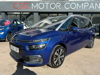 Used Citroën Grand C4 Picasso Flair 120 HP (88 kW) 2017 Blue MPV