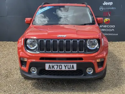 Used Jeep Renegade Longitude 187 HP (137 kW) 2020 Orange SUV