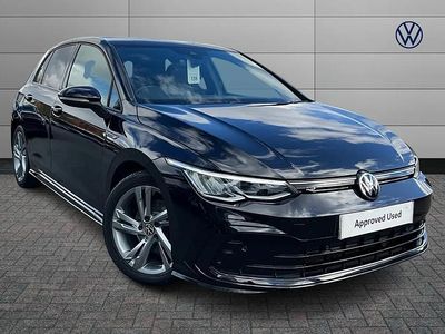 Used VW Golf VIII R-line 147 HP (108 kW) 2021 Black Hatchback