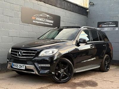 Black Used 2015 Mercedes ML250 AMG line SUV | £13,995 (Fair price)