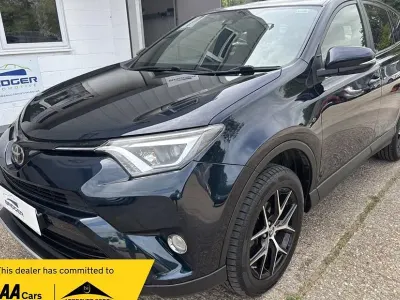 Used Toyota RAV4 151 HP (111 kW) 2017 Blue SUV