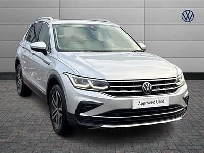 Silver Used 2022 VW Tiguan Elegance SUV | £25,400 (Fair price)