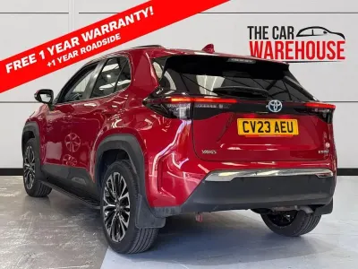 Used Toyota Yaris Hybrid 114 HP (83 kW) 2023 Red Hatchback
