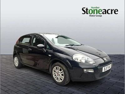 Black Used 2017 Fiat Punto Pop Hatchback | £4,799 (Fair price)